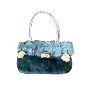 Rosette Tulle Handbag
